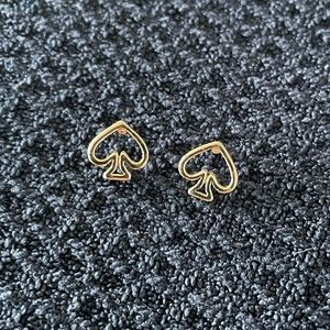 Kate spade gold stud earrings - gold